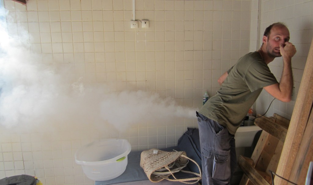 Køb og test af røgmaskine - tjek