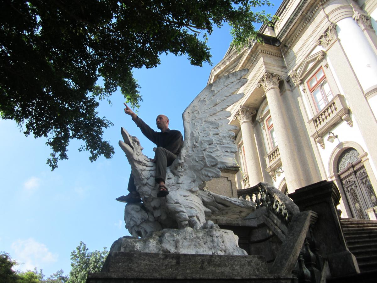 Yet another majestic animal following my lead! 